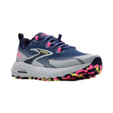 Tenis Brooks para Mujer Cascadia 18 Gris-Azul