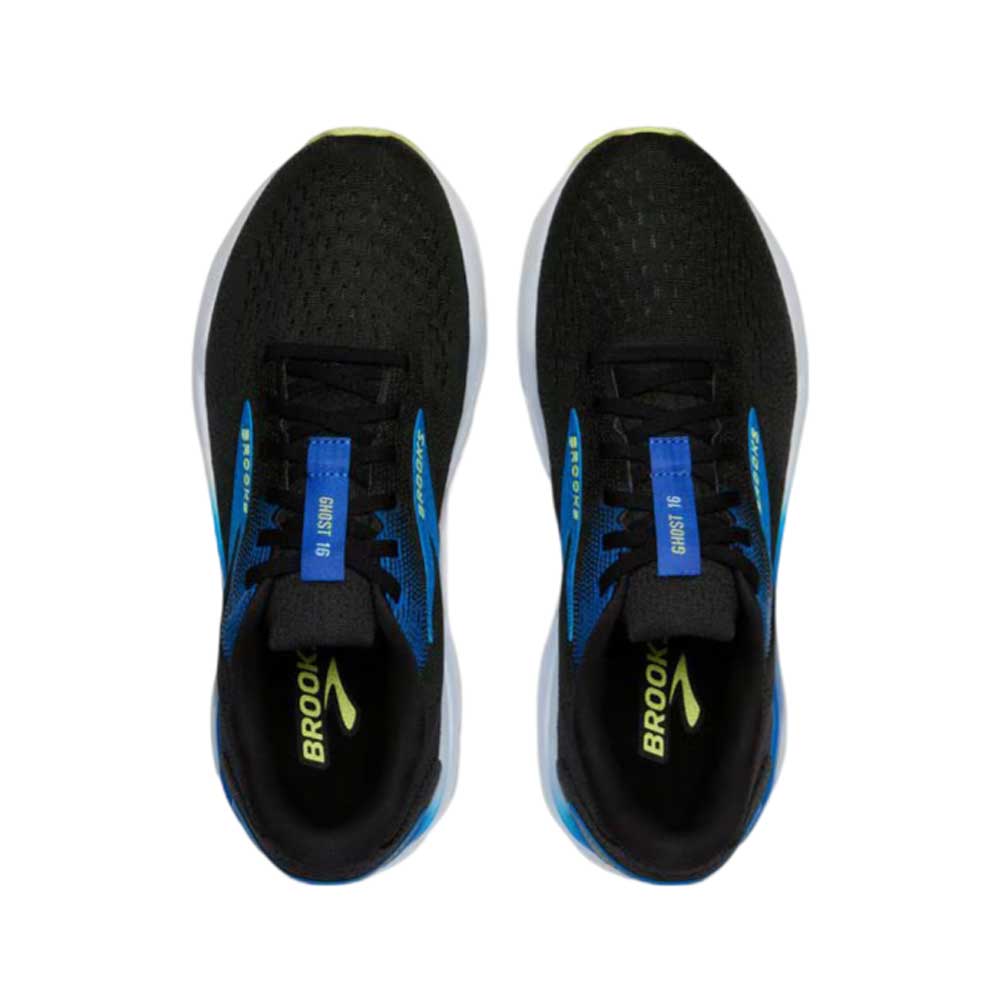 Tenis Brooks para Hombre Ghost 16 Negro-Azul