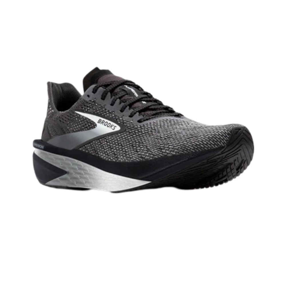 Tenis Brooks para Hombre Hyperion 2 Negro-Gris