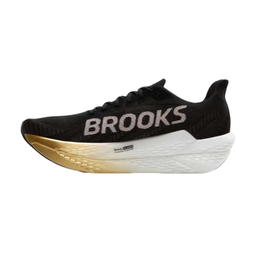 Tenis Brooks para Hombre Hyperion Max 2 Negro-Dorado