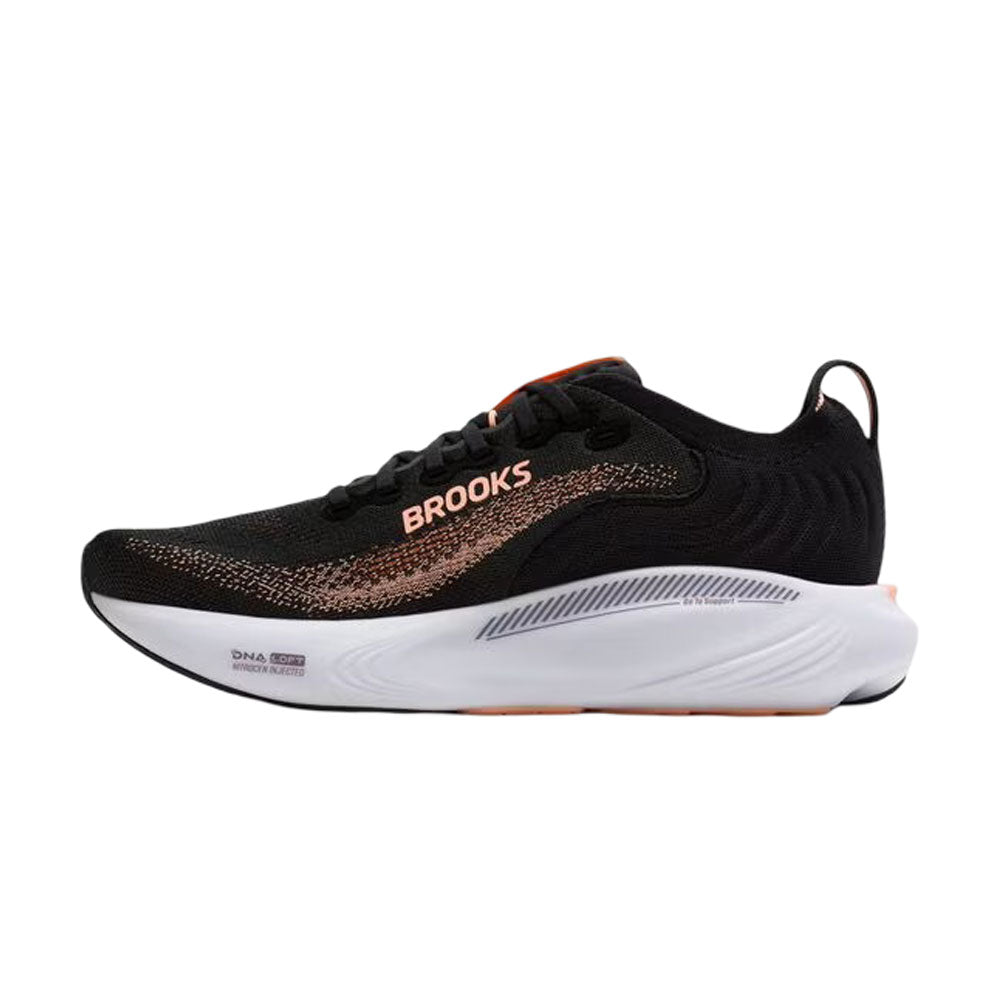 Tenis Brooks para Mujer Adrenaline GTS 25 Negro-Melón