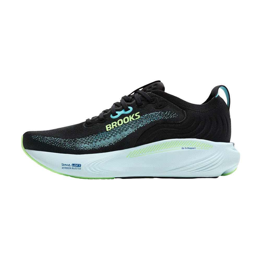Tenis Brooks para Hombre Adrenaline GTS 25 Negro-Azul
