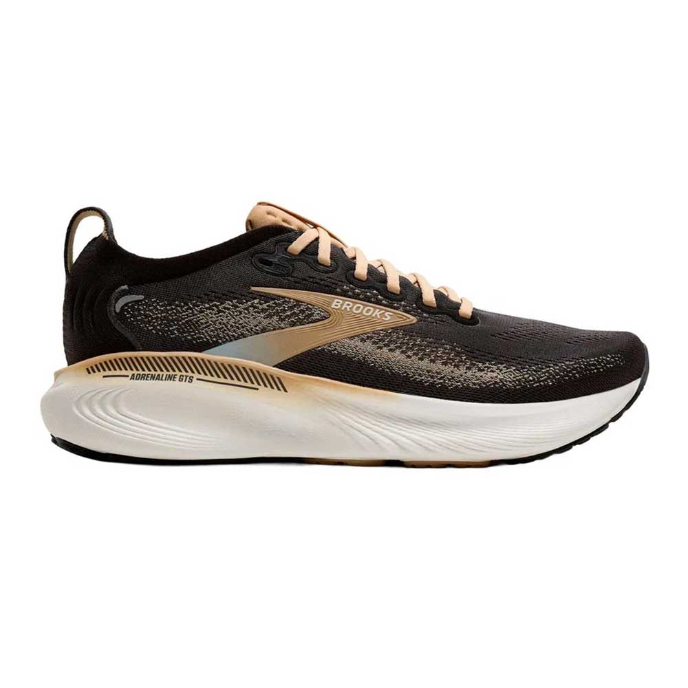 Tenis Brooks para Hombre Adrenaline GTS 25 Negro-Dorado