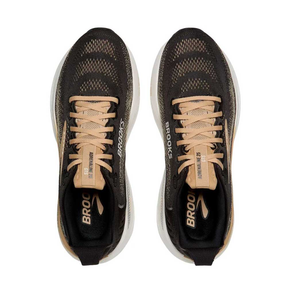 Tenis Brooks para Hombre Adrenaline GTS 25 Negro-Dorado