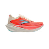 Tenis Brooks para Mujer Hyperion Max 3 Naranja-Blanco