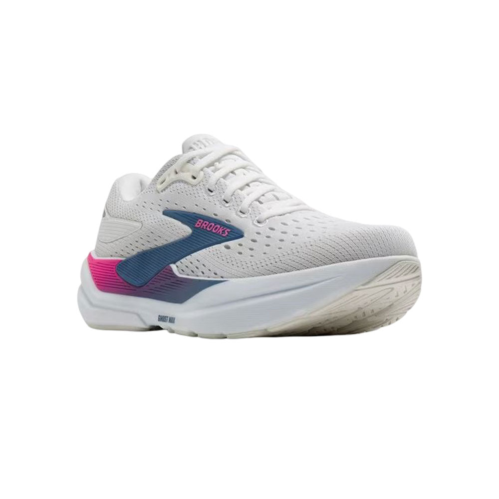 Tenis Brooks para Mujer Ghost Max 3 Blanco