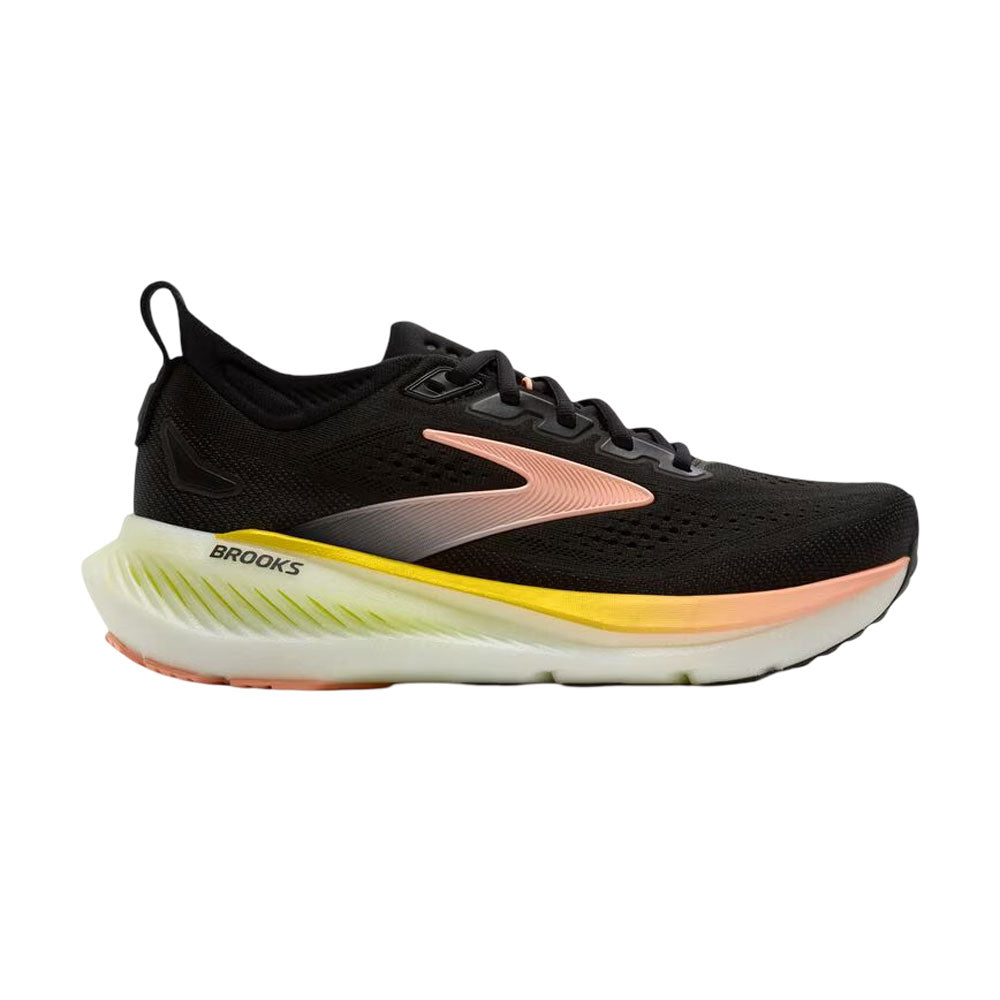 Tenis Brooks para Mujer Glycerin 23 Negro-Blanco-Melón