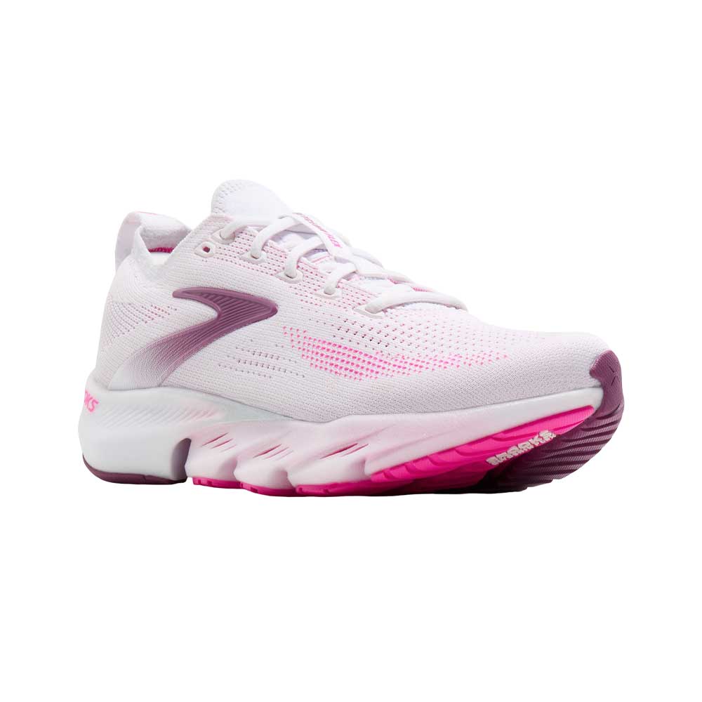 Tenis Brooks para Mujer Glycerin Flex Blanco-Rosa