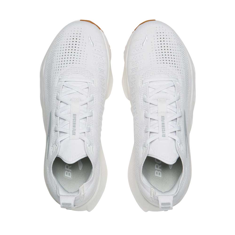Tenis Brooks para Mujer Glycerin Flex Blanco-Goma