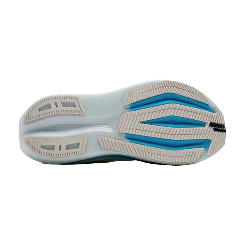 Tenis Brooks para Hombre Glycerin Max 2 Blanco-Azul