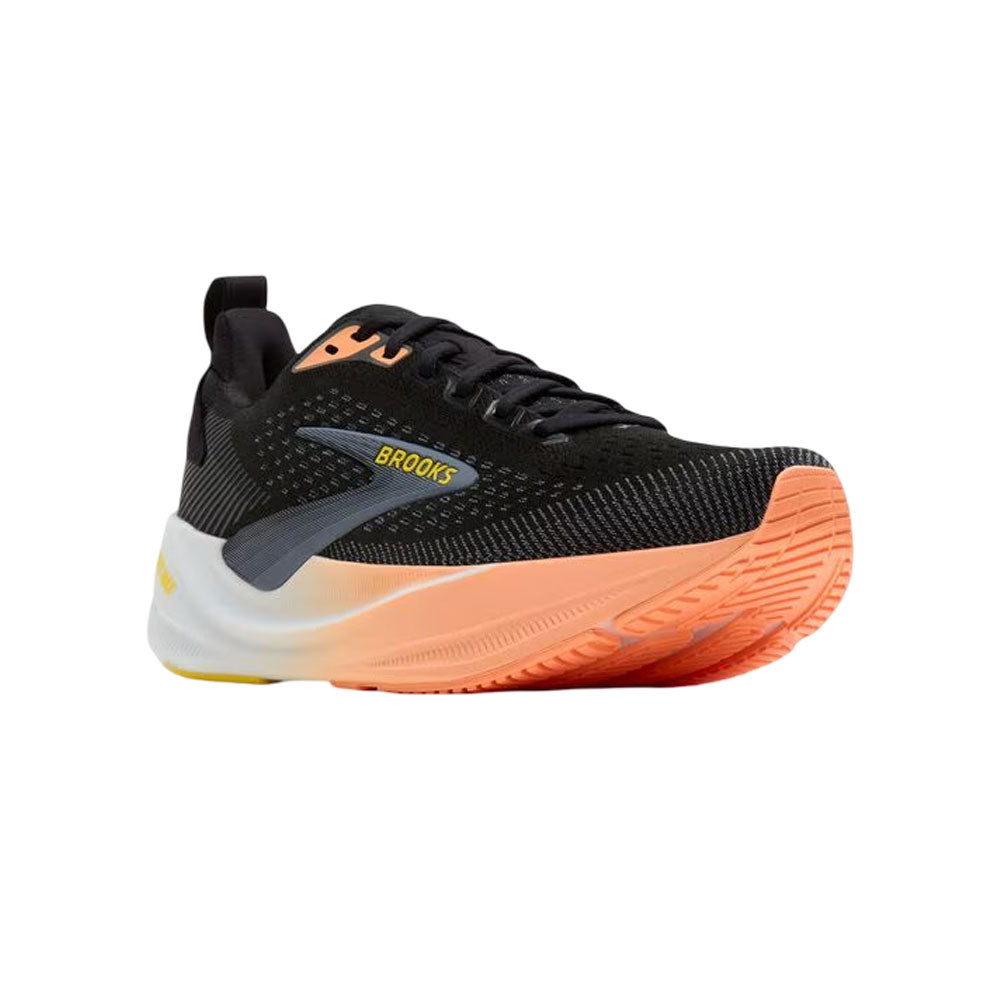 Tenis Brooks para Mujer Ghost Max 4 Negro-Melón