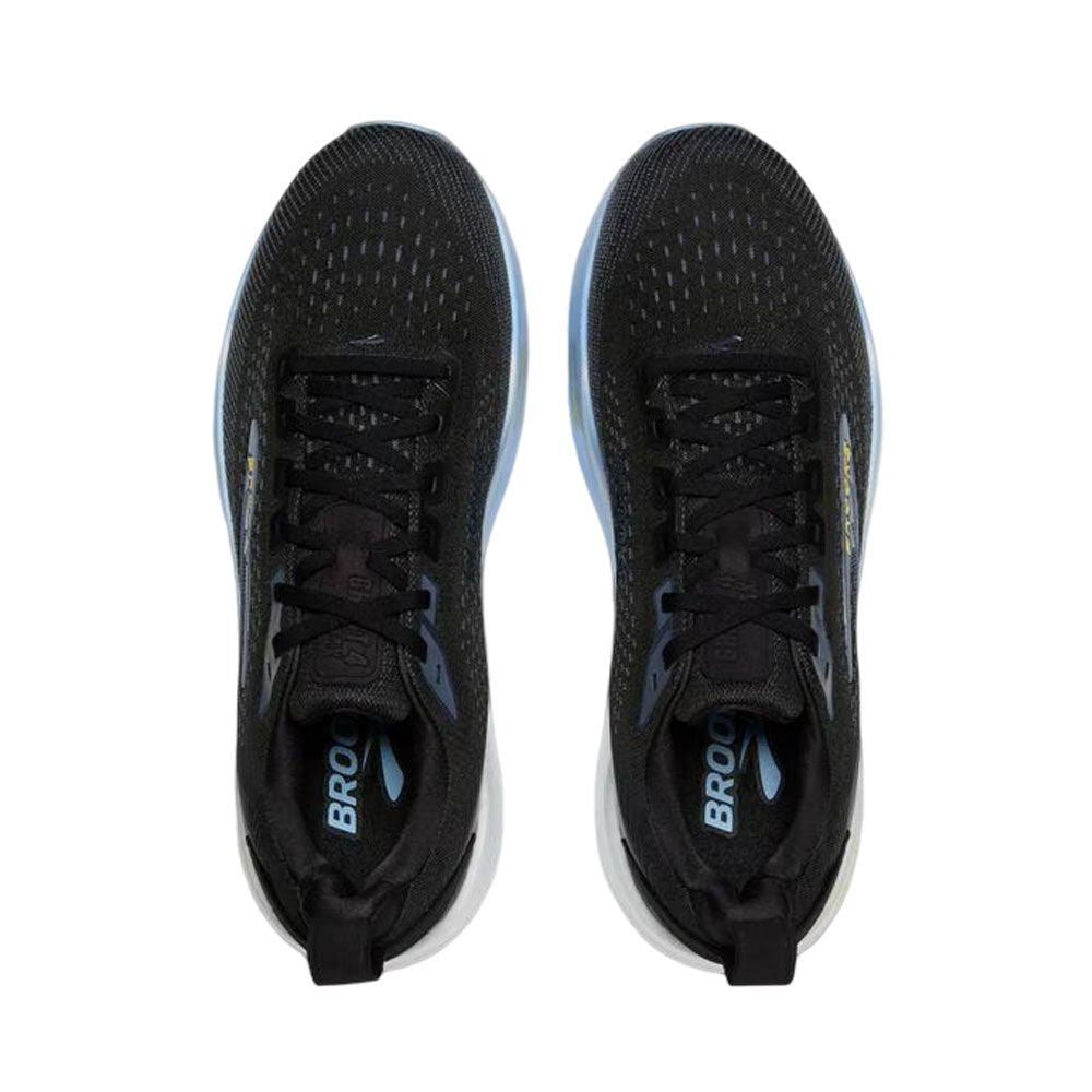 Tenis Brooks para Hombre Ghost Max 4 Negro-Azul
