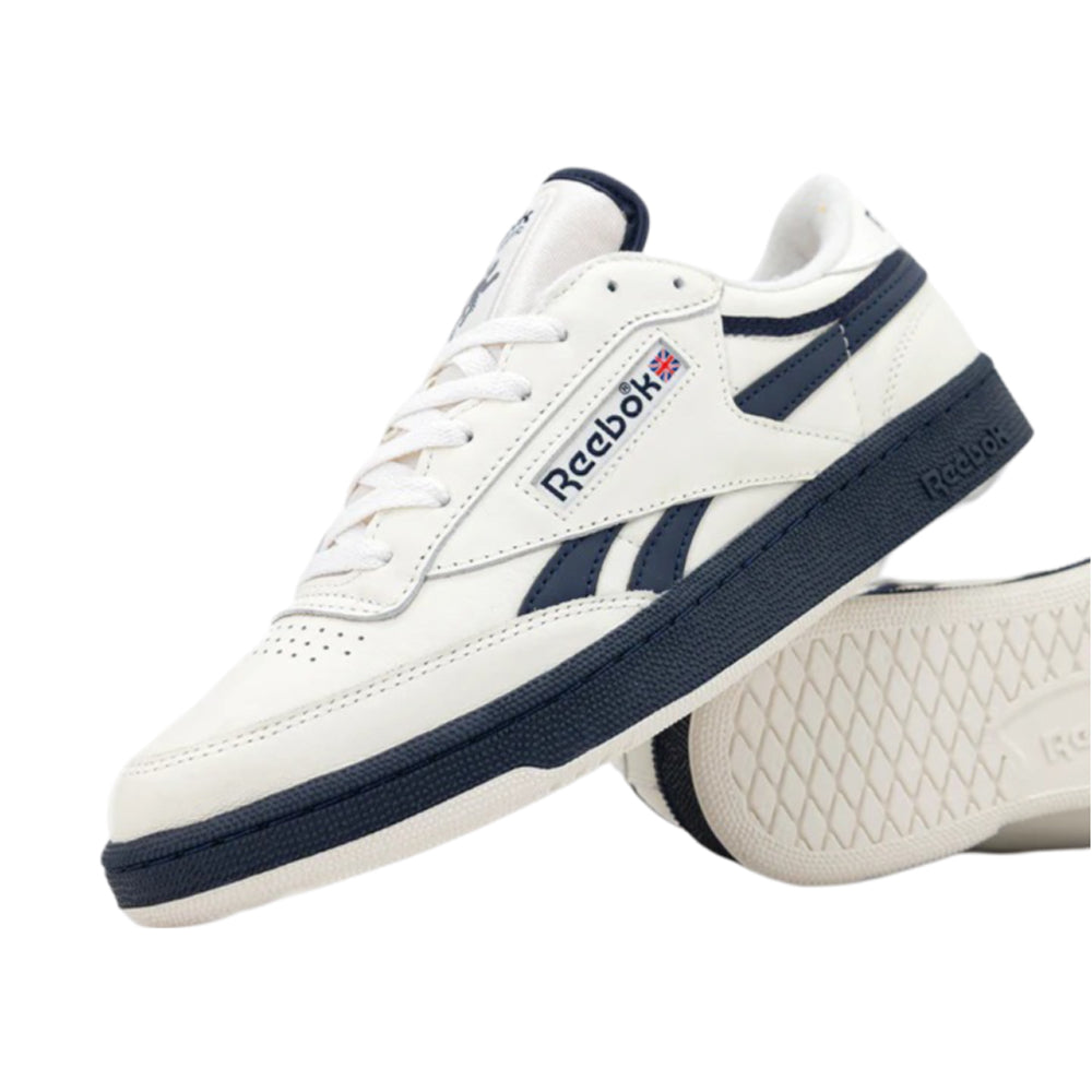 Tenis Reebok Unisex Club C Revenge Vintage Blanco-Azul