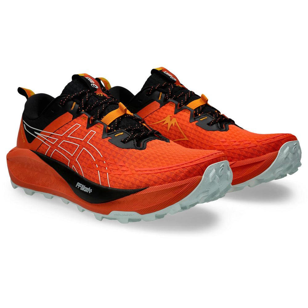 Tenis Asics para Hombre Trabuco 13 Naranja-Negro