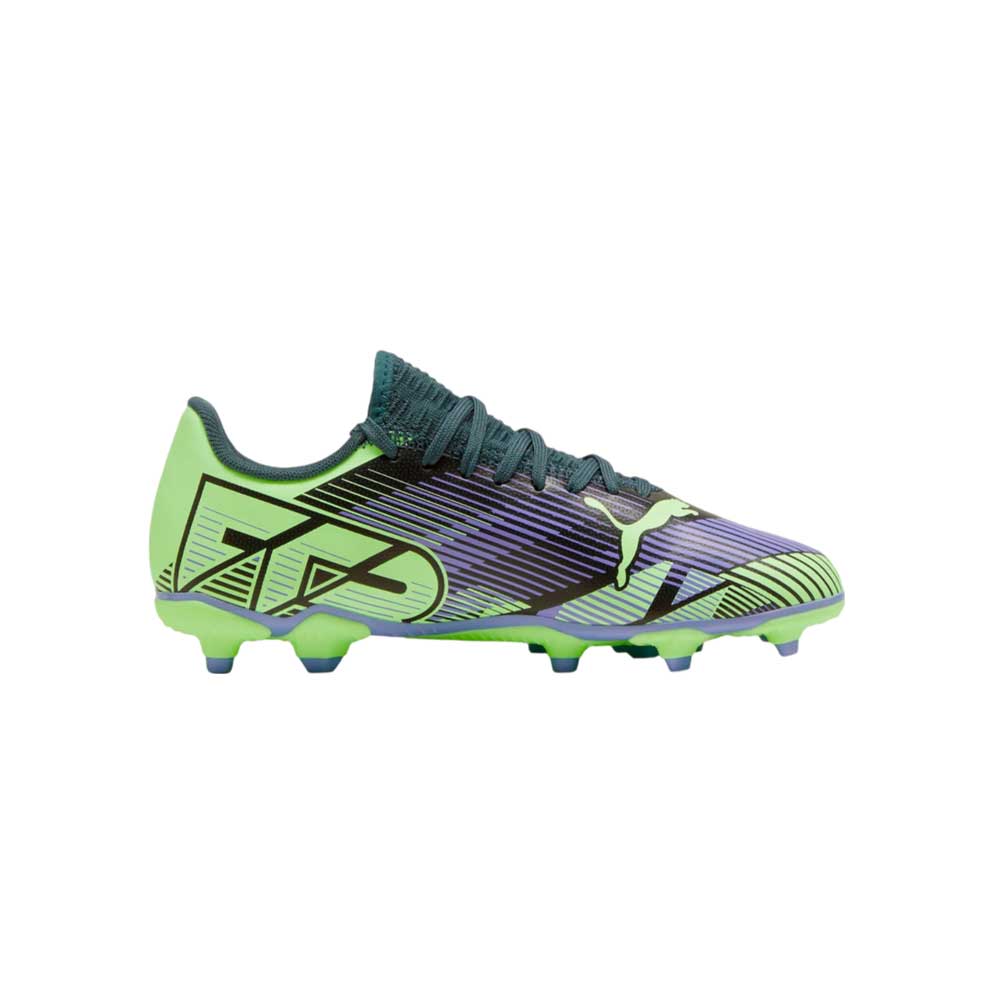 Tenis Puma para Niño Future 7 Play FG/AG Jr Gris-Morado