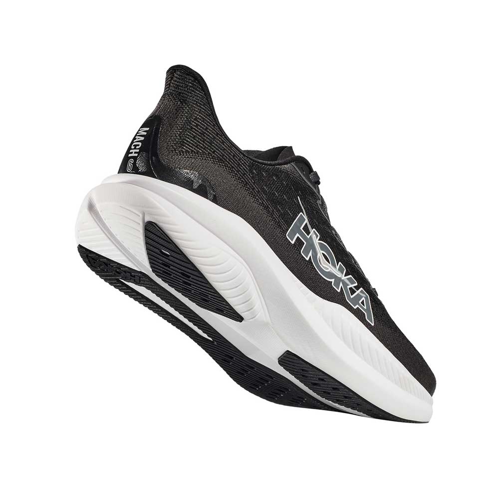 Tenis Hoka para Hombre Mach 6 Negro-Blanco