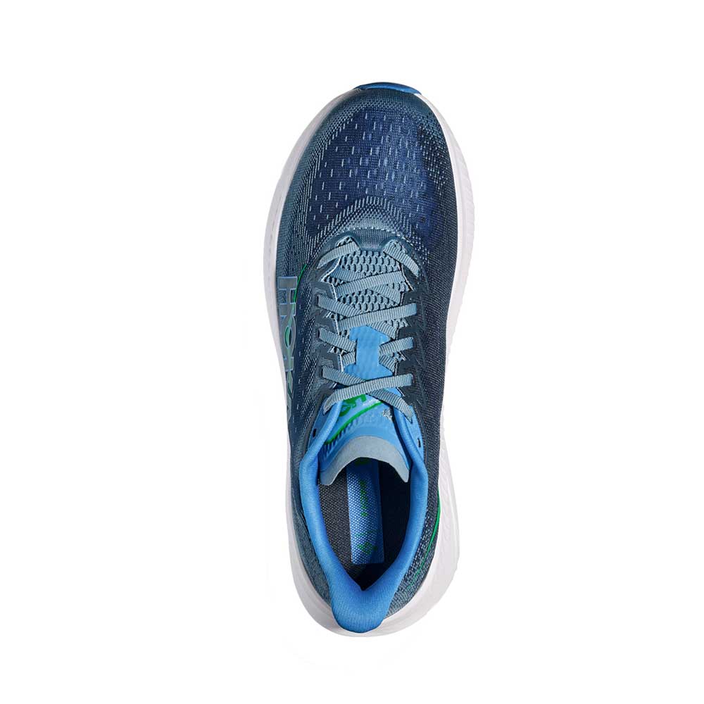 Tenis Hoka para Hombre Mach 6 Azul-Blanco