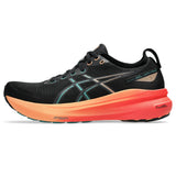 Tenis Asics para Hombre Kayano 31 Negro-Naranja