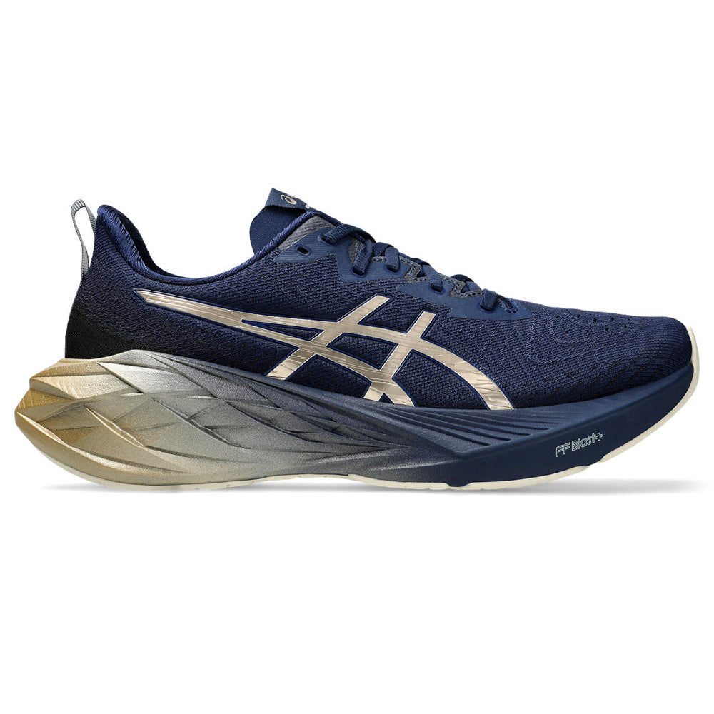 Tenis Asics para Hombre Novablast 4 Platinum Pack Azul