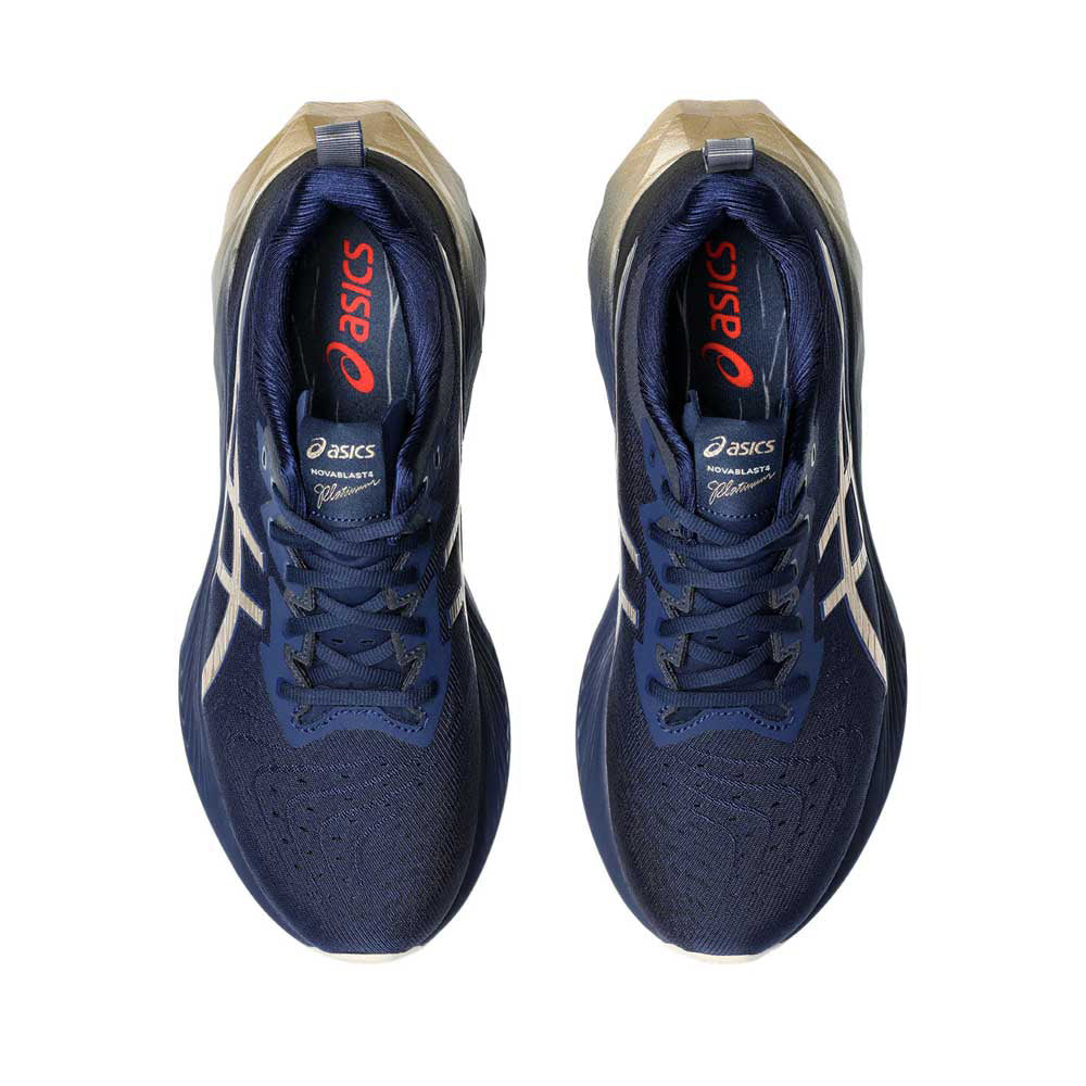 Tenis Asics para Hombre Novablast 4 Platinum Pack Azul