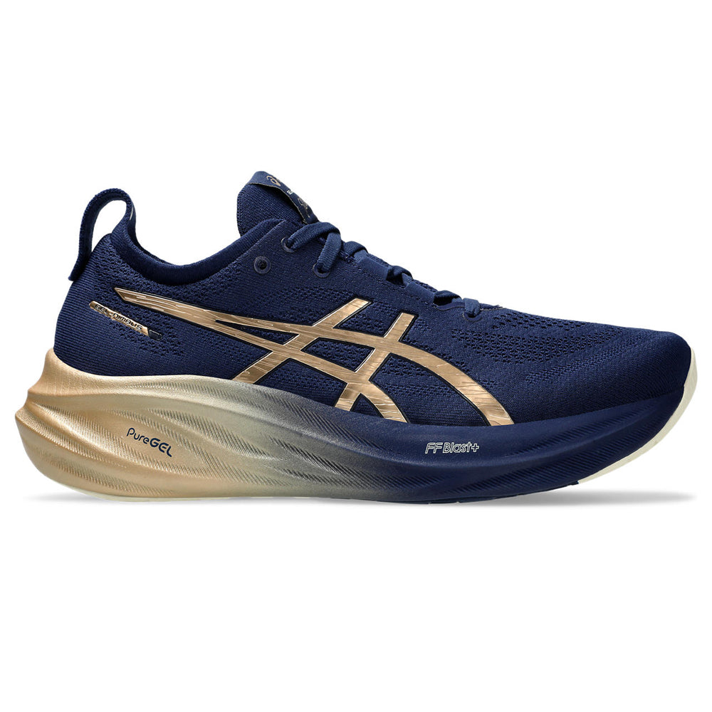 Tenis Asics para Hombre Nimbus 26 Platinum Pack Azul