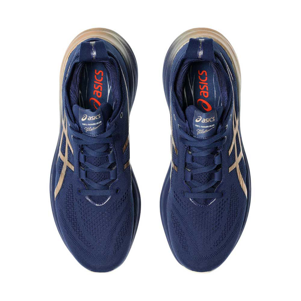 Tenis Asics para Hombre Nimbus 26 Platinum Pack Azul