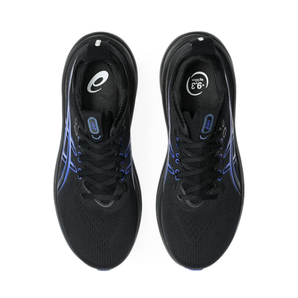 Tenis Asics para Hombre Nimbus 28 Negro-Azul
