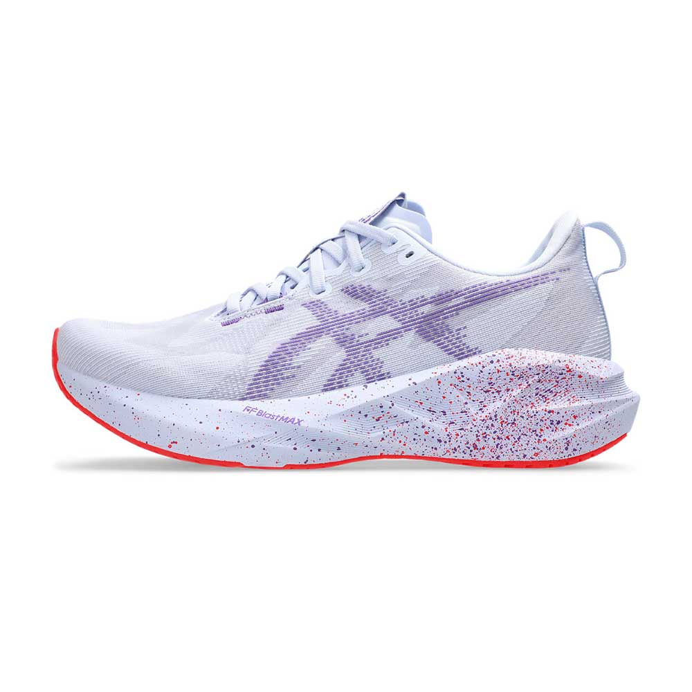 Tenis Asics para Hombre Novablast 5 Tokyo Blanco-Morado