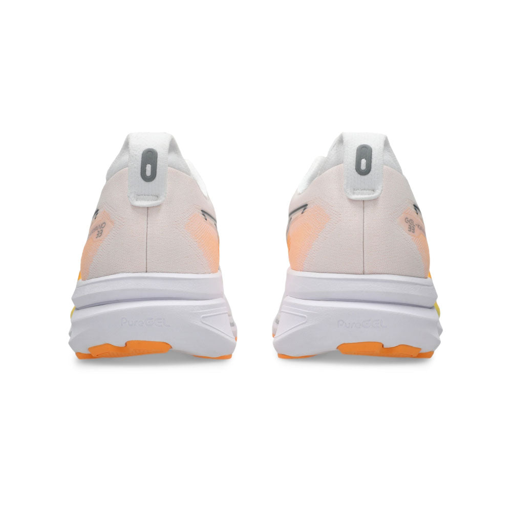 Tenis Asics para Hombre Kayano 33 Rise & Shine Blanco-Naranja