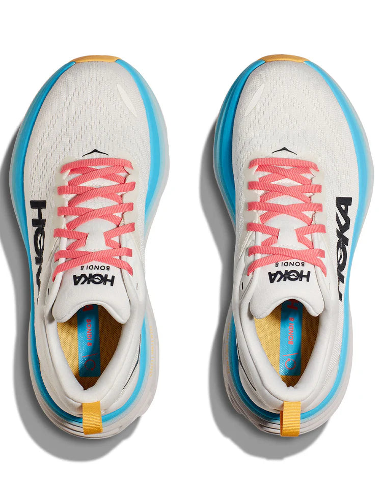 Tenis Hoka para Mujer Bondi 8 Blanco