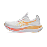 Tenis Asics para Mujer Nimbus 28 Rise & Shine Blanco-Coral