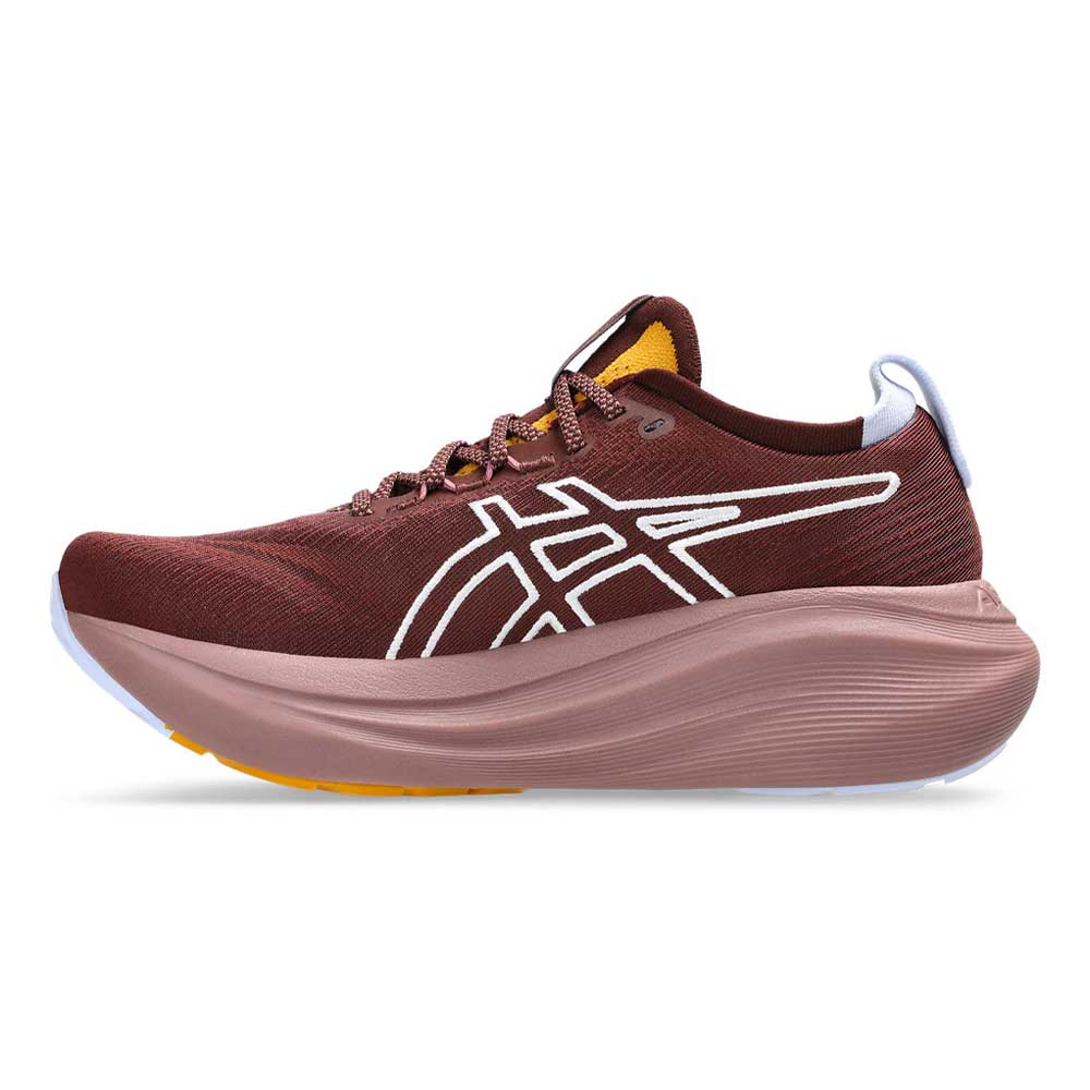 Tenis Asics para Mujer Nimbus 27 TR Nature Bathing Rojo