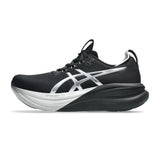 Tenis Asics para Mujer Nimbus 28 Platinum Negro