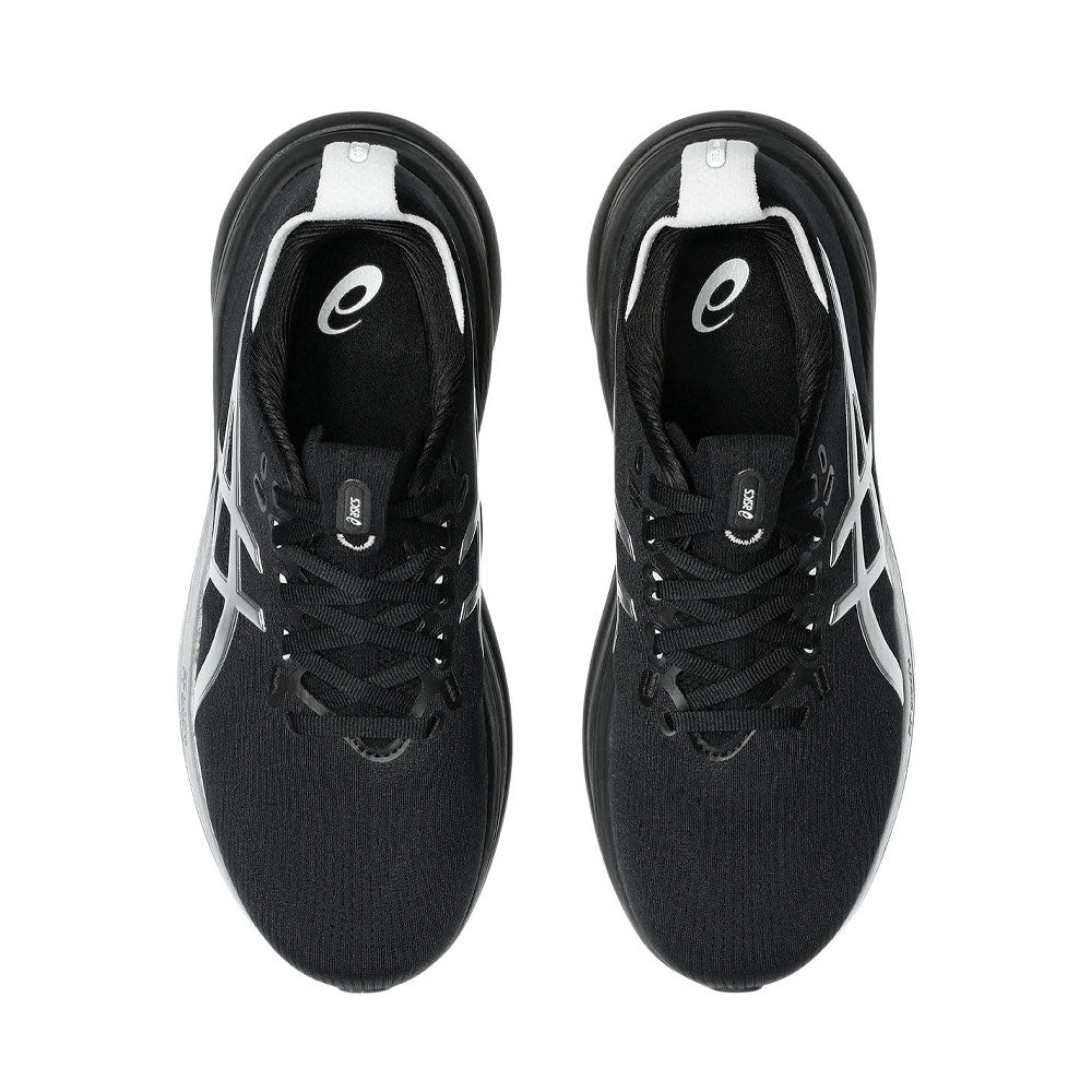 Tenis Asics para Mujer Nimbus 28 Platinum Negro