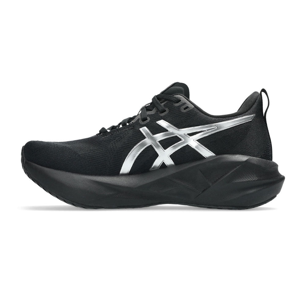 Tenis Asics para Mujer Novablast 5 Platinum Negro