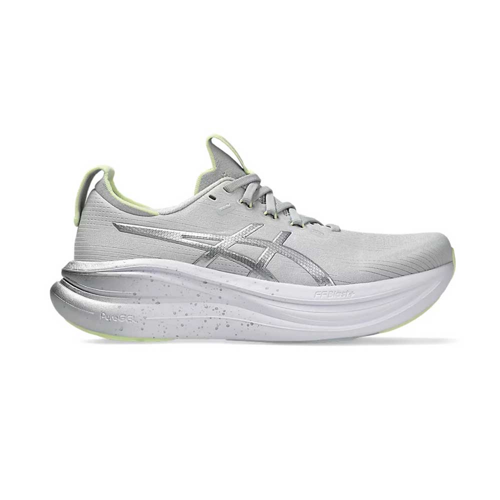 Tenis Asics para Mujer Nimbus 28 Platinum Pack Blanco