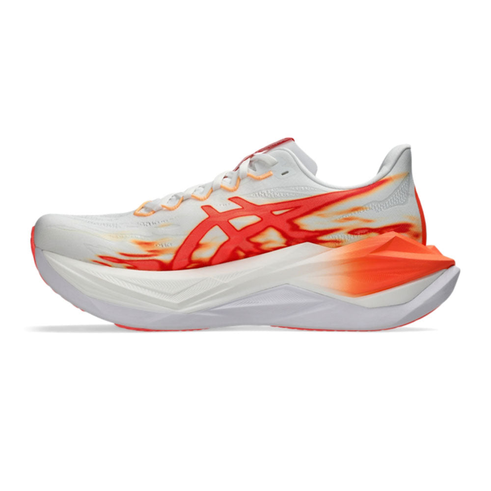 Tenis Asics Unisex Superblast 3 Rise & Shine Blanco-Naranja
