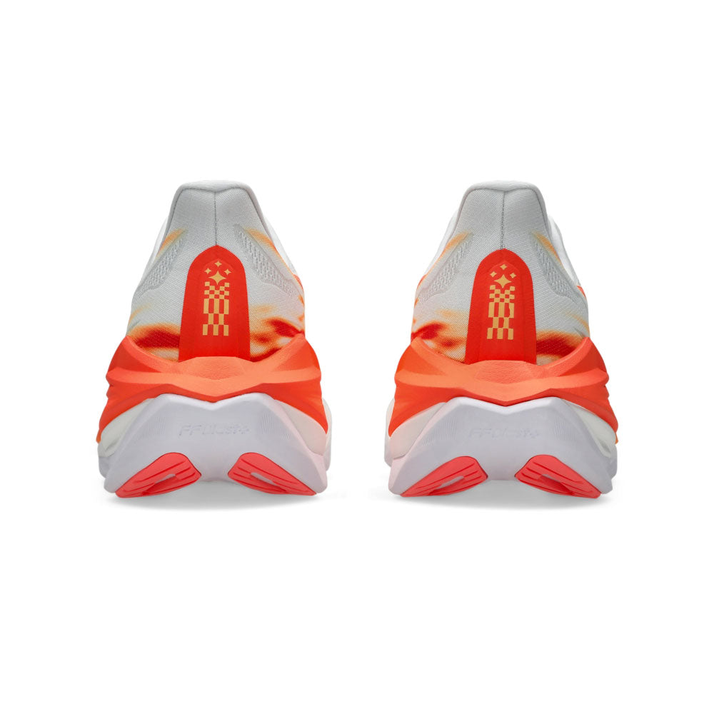 Tenis Asics Unisex Superblast 3 Rise & Shine Blanco-Naranja