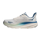 Tenis Hoka para Hombre Clifton 9 Blanco-Dorado