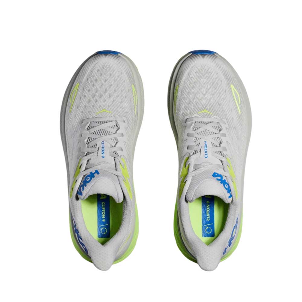 Tenis Hoka para Hombre Clifton 9 Blanco-Azul