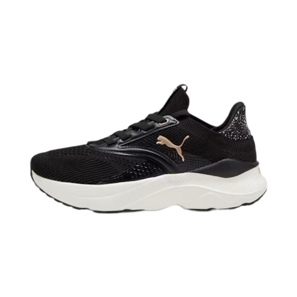 Tenis Puma para Mujer Softride Minima Leopard Negro 24