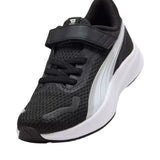 Tenis Puma para Niño Pounce Lite AC PS Negro-Blanco