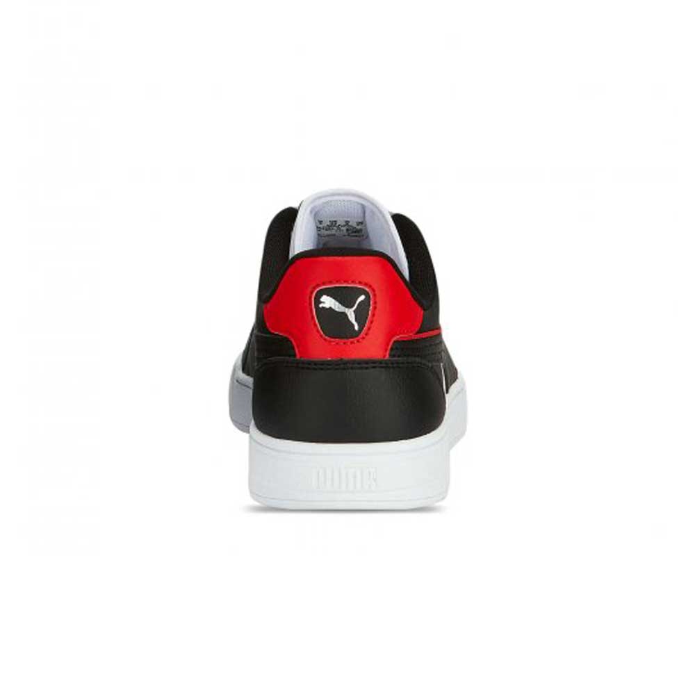 Tenis Puma para Hombre Caven Dime Blanco-Negro-Rojo