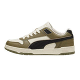 Tenis Puma para Hombre RBD Game Low Beige-Verde-Negro