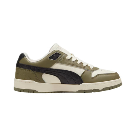 Tenis Puma para Hombre RBD Game Low Beige-Verde-Negro