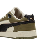 Tenis Puma para Hombre RBD Game Low Beige-Verde-Negro