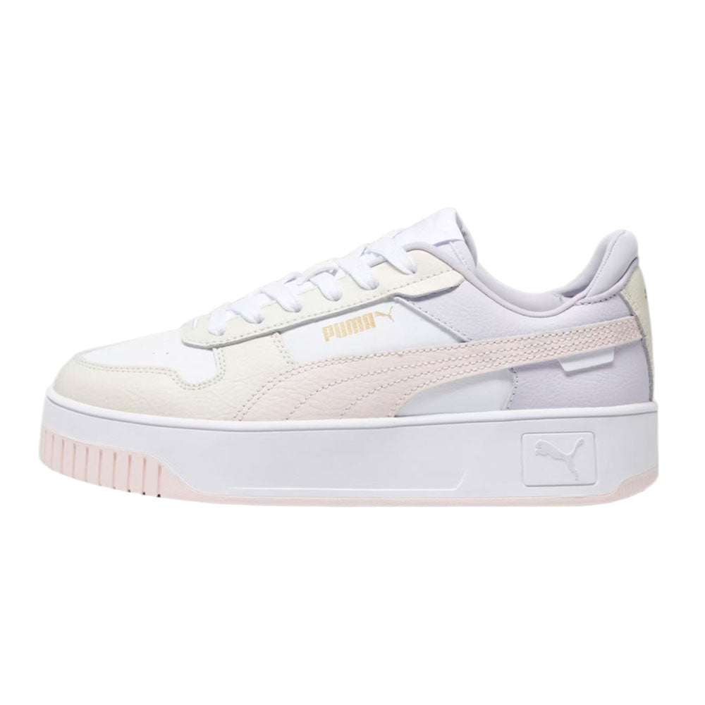 Tenis Puma para Mujer Carina Street Blanco-Rosa