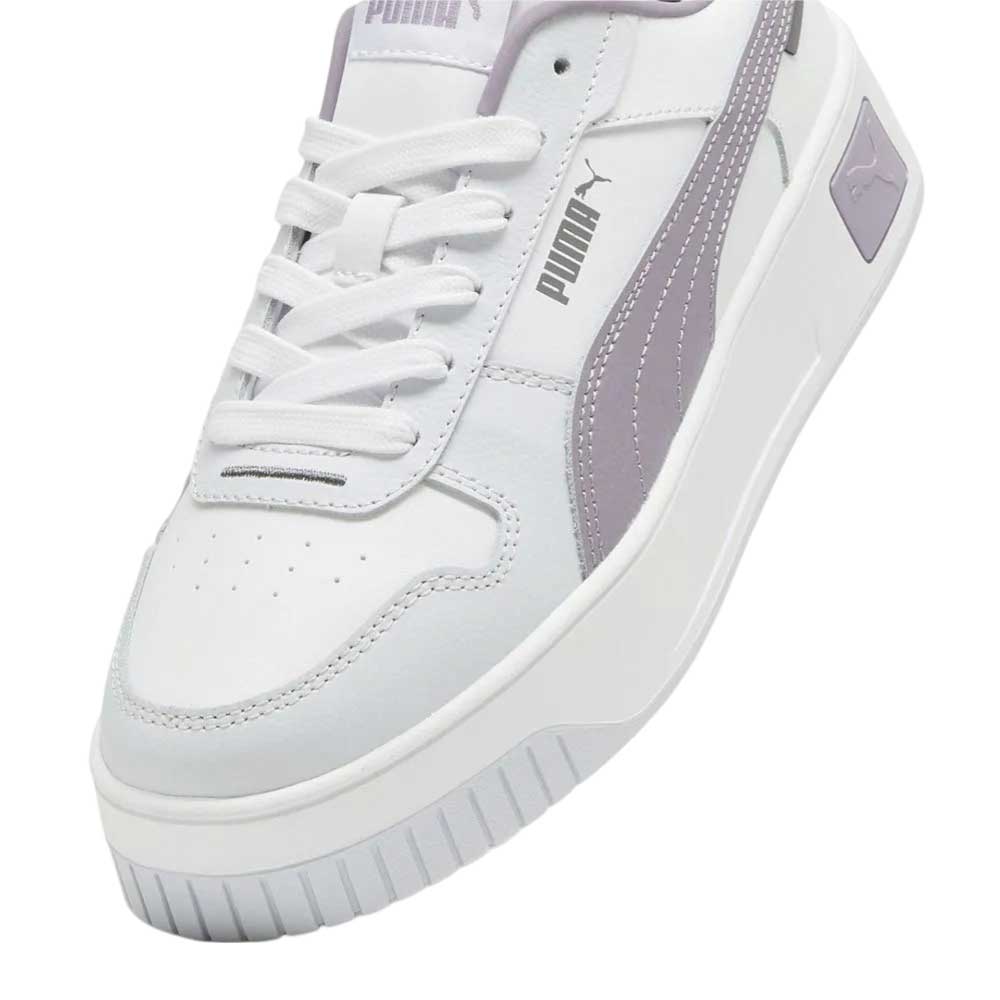 Tenis Puma para Mujer Carina Street Blanco-Lila