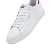 Calzado Puma para Hombre Smash 3.0 Blanco-Rojo