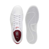 Calzado Puma para Hombre Smash 3.0 Blanco-Rojo